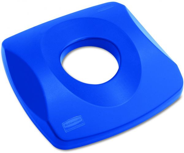 Rubbermaid Bottle / Can Recycling Top - Blue
