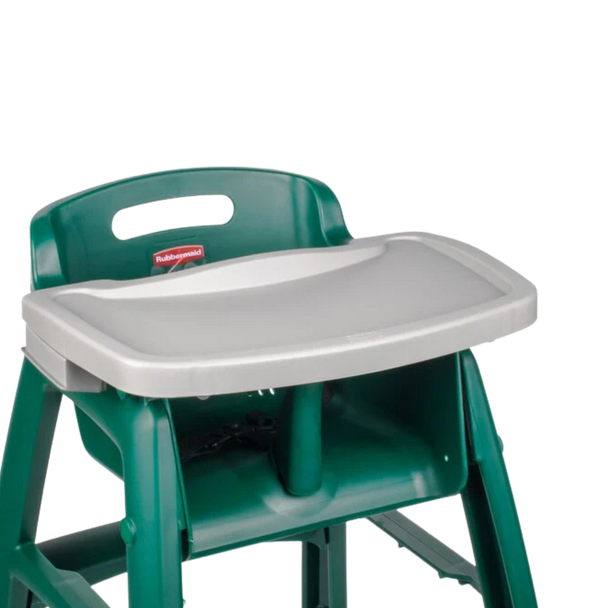 Rubbermaid Tray For Sturdy Chair Tray Fixed to Green Sturdy Chair