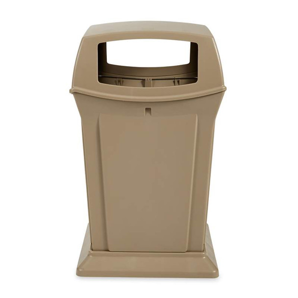 Rubbermaid Ranger Container with Four Openings - 170.3 Ltr - Beige