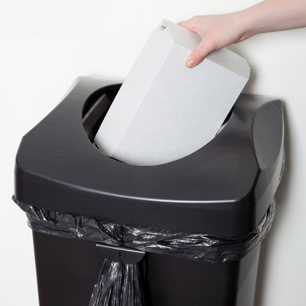 Rubbermaid Untouchable Swing Lid - 87 Ltr - Black