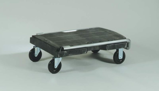 Rubbermaid Triple Trolley - Black