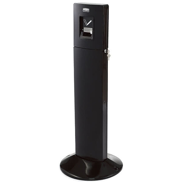 Rubbermaid Metropolitan Smokers' Station - Black