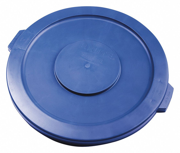 Rubbermaid Snap-On Lid fits FG2632 - Blue Rubbermaid Snap-On Lid fits FG2632 - Blue