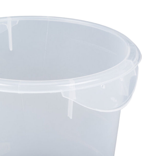 Close-Up of Handle and Rim of Container