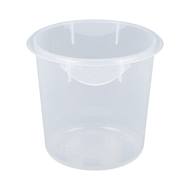 FG572124CLR - Rubbermaid Round Storage Container - 3.8 Ltr - Clear
