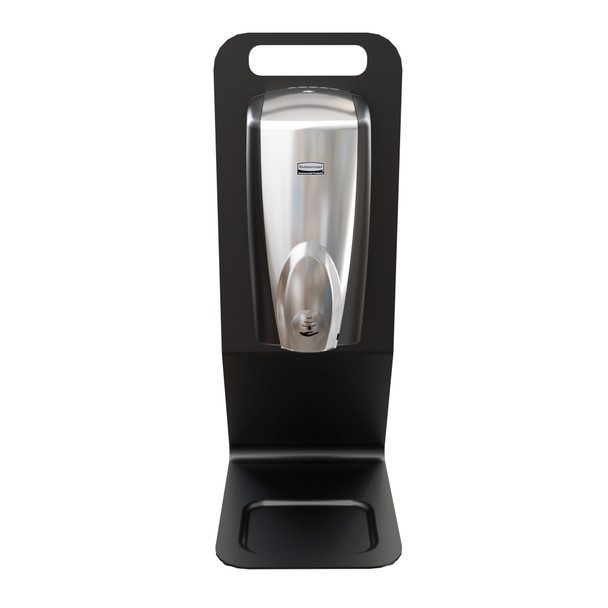 2143544 - Rubbermaid AutoFoam Countertop Station - Black - Suitable for use with all AutoFoam and AutoFoam with Lumecel Technology dispensers