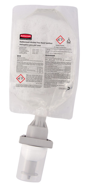 2167479 - Rubbermaid FLEX™ Enriched Foam Alcohol-Free Hand Sanitiser - 1300ml - Effective, fast-acting hand hygiene solution that kills 99.99% of germs