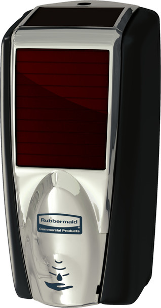 Rubbermaid LumeCel AutoFoam Dispenser - 1100ml - Black/Chrome - 1980826