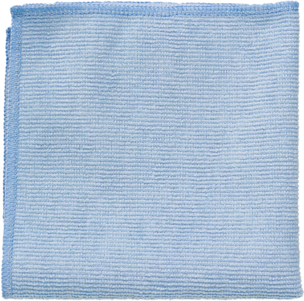 1865829 - Rubbermaid Professional Microfibre Cloth - 40.6 x 40.6cm - Blue
