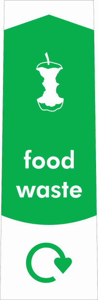BNSC60FW - Soho Recycling Bin - 60 Ltr - Food Waste - PC115FW Slim Food Waste Sticker Only BNSC60FW - Soho Recycling Bin - 60 Ltr - Food Waste - PC115FW Slim Food Waste Sticker Only