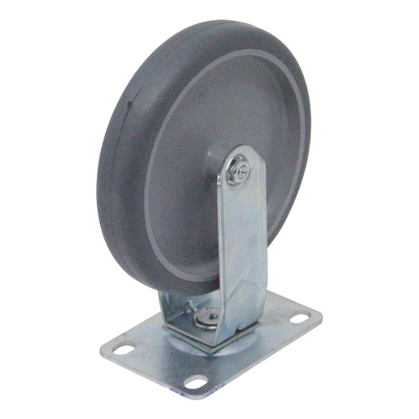 BZRAF125GR - Rubbermaid Compatible Replacement Fixed Wheel - 125mm