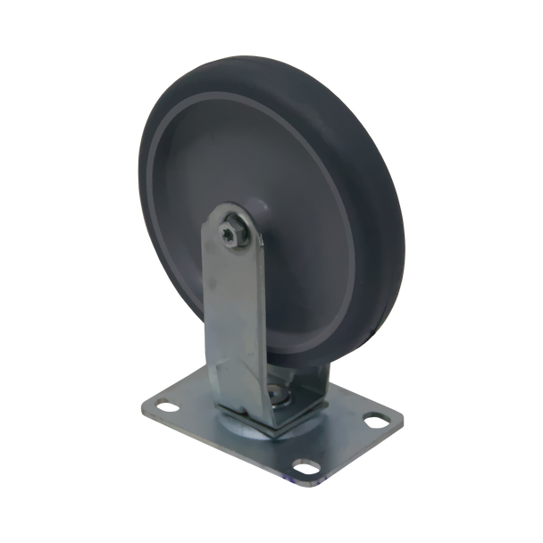 125mm Rubbermaid Compatible Replacement Fixed Wheel