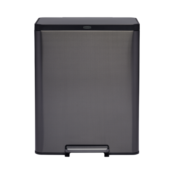 Front-Facing Image of Rubbermaid Elite Dual Stream Pedal Bin