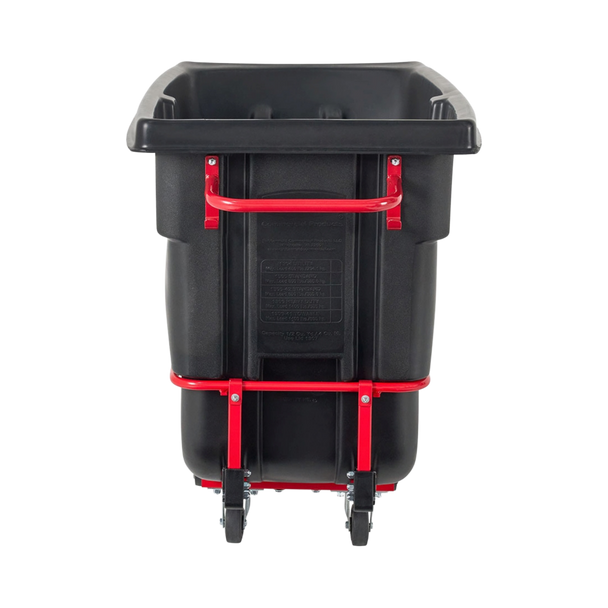 FG130600BLA - Rubbermaid BRUTE Heavy-Duty Tilt Truck with DuraTilt Frame - 0.4 Cubic Metres