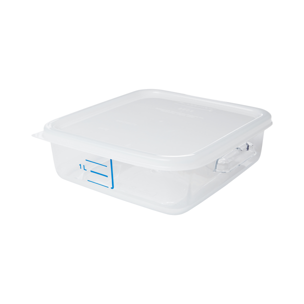 FG650900WHT Fitted to Empty Square Container