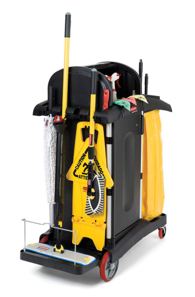 Rubbermaid HYGEN High-Security Cleaning Cart