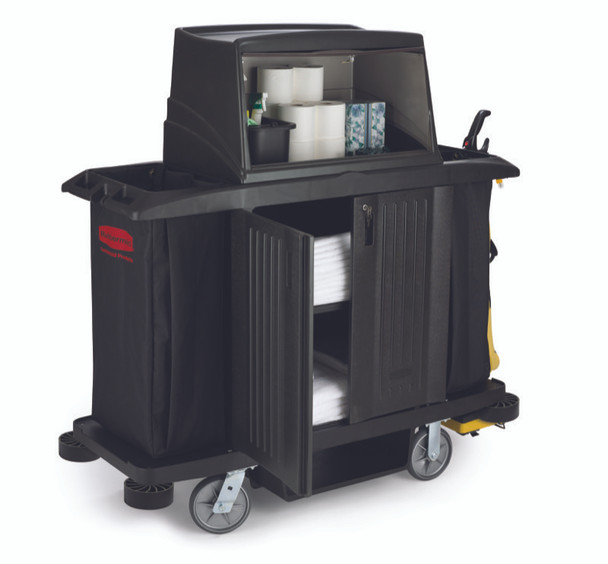 Rubbermaid Traditional Housekeeping Cart - Large