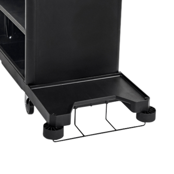 Close-up of Rubbermaid Bumper Kit for Housekeeping Carts & Vacuum Rack