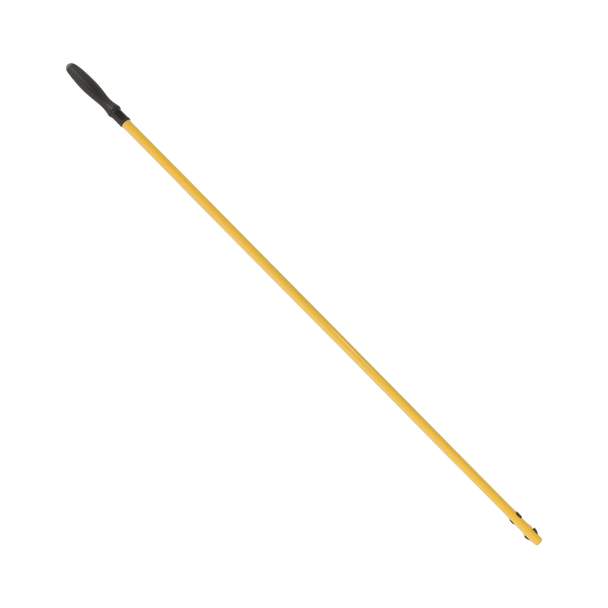 Yellow Rubbermaid HYGEN Quick-Connect Traditional Mop Handle - 147cm Long
