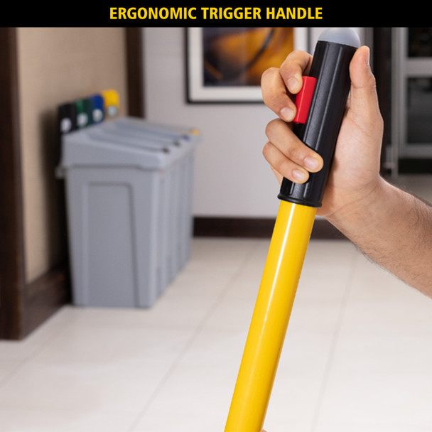 Rubbermaid FGQ96958YL00 - HYGEN PULSE Mopping Kit - Yellow - Ergonomic Trigger Handle for Dispensing Cleaning Solution Rubbermaid FGQ96958YL00 - HYGEN PULSE Mopping Kit - Yellow - Ergonomic Trigger Handle for Dispensing Cleaning Solution