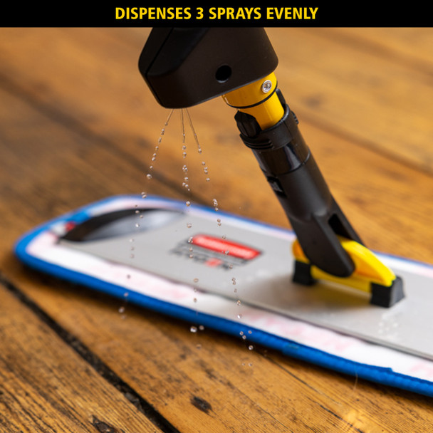 Rubbermaid FGQ96958YL00 - HYGEN PULSE Mopping Kit - Yellow - Provides Even Spraying of Cleaning Fluids Rubbermaid FGQ96958YL00 - HYGEN PULSE Mopping Kit - Yellow - Provides Even Spraying of Cleaning Fluids