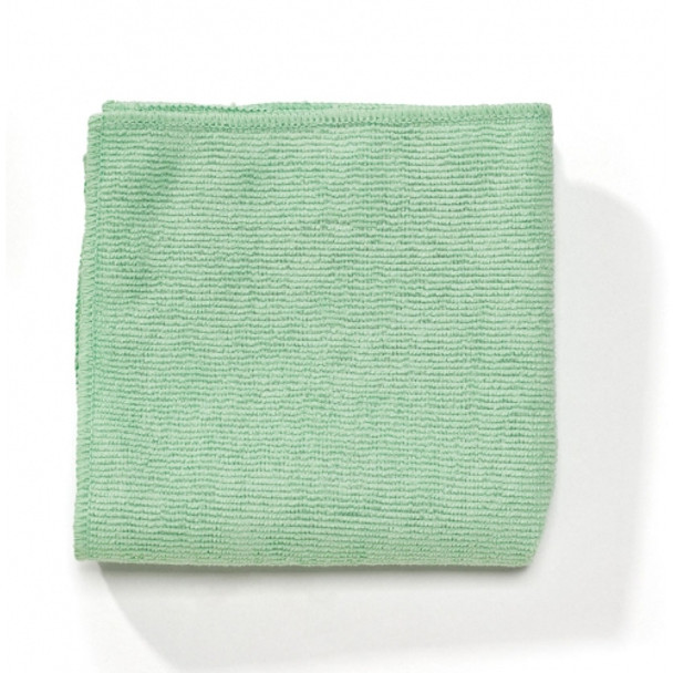 Rubbermaid Light Commercial Microfibre Cloth - 40 x 40cm - Green - 1820582