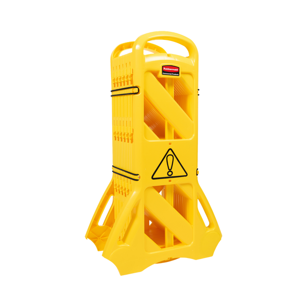 Rubbermaid FG9S1100YEL - Mobile Safety Barrier