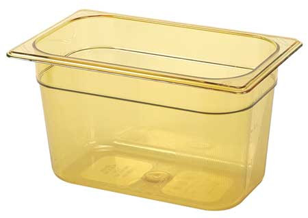 Rubbermaid Gastronorm Food Pan 1/4 150 mm - Amber