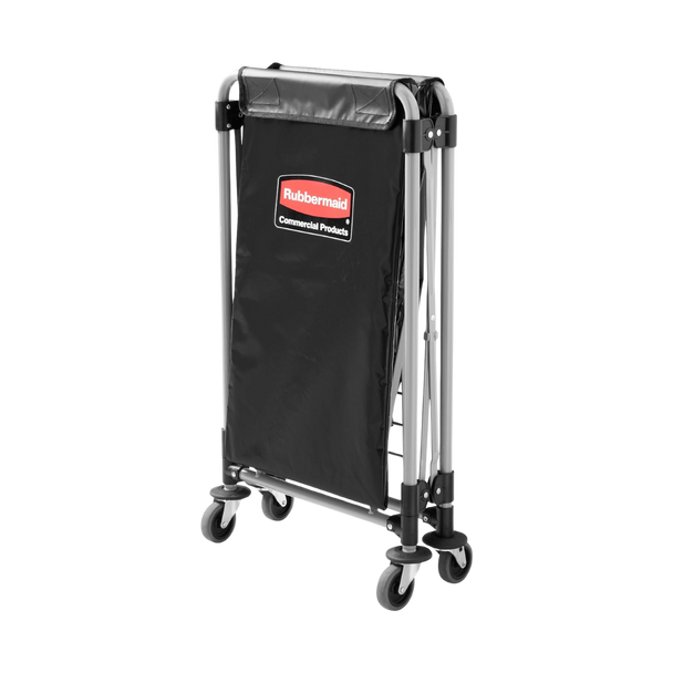 150 Ltr X-Cart Frame Fitted with Vinyl Bag and Folded Ready for Storage