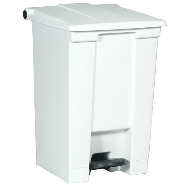 Rubbermaid Legacy Step-On Pedal Bin - 45 Ltr - White