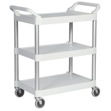 Rubbermaid Utility Cart - White - FG342488OWHT - Rubbermaid Products