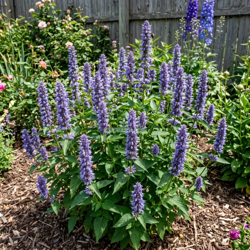 Anise Hyssop Blue Spike Non GMO Seeds - Agastache Foeniculum