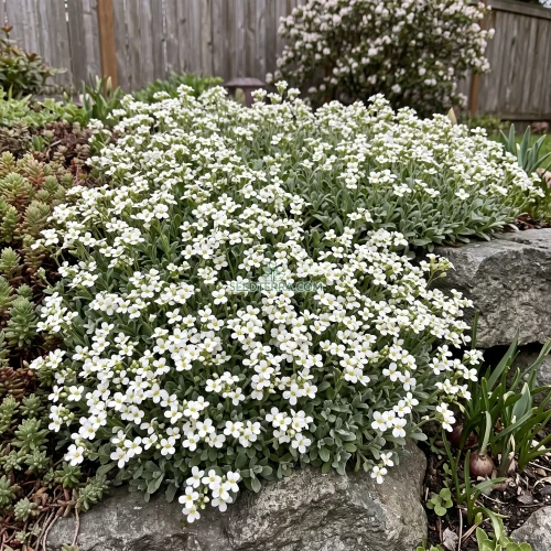 Arabis Wall Rock Cress White Snow Peak Seeds - Arabis Alpina Caucasica