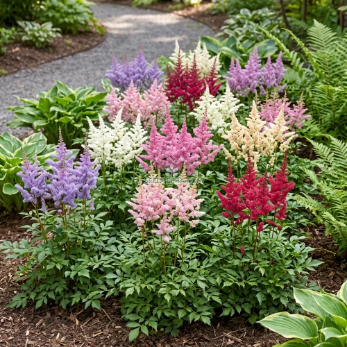 Astilbe Showstar Mix Seeds - Astilbe Arendsii