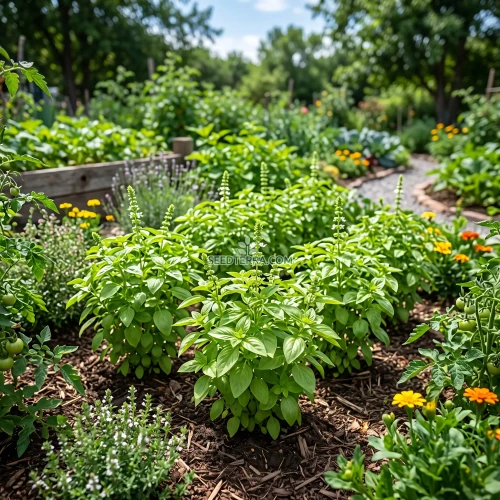 Basil Lemon Non GMO Seeds - Ocimum Basilicum