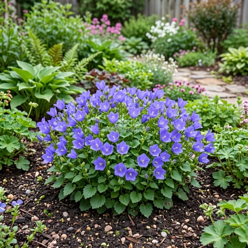 Bellflower Tussock Blue Seeds - Campanula Carpatica