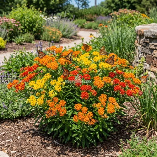 Butterfly Weed Gay Butterflies Seeds - Asclepias Tuberosa