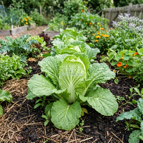 Cabbage Chinese Michihili Non GMO Seeds - Brassica Rapa