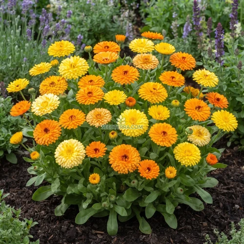Calendula Pacific Beauty Non GMO Seeds - Calendula Officinalis