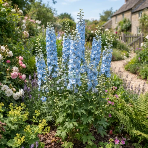 Delphinium Summer Skies Seeds - Delphinium Cultorum