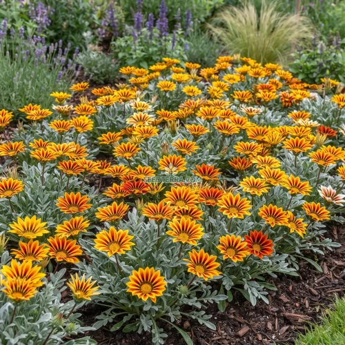 Gazania Garden Leader Red Striped Seeds - Gazania Rigens
