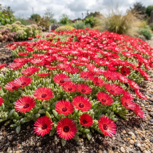 Ice Plant Gelato Bright Red Seeds - Dorotheanthus Bellidiformis