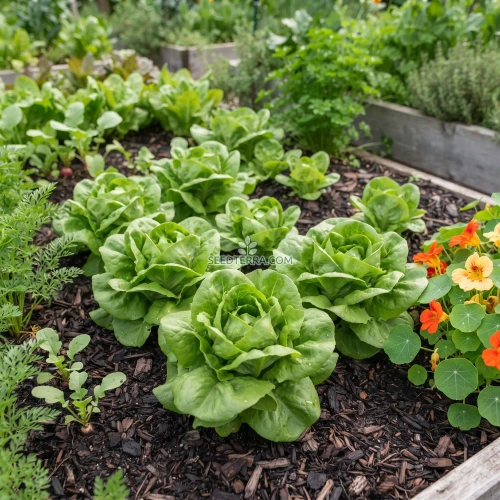 Lettuce Butterhead Buttercrunch Non GMO Seeds - Lactuca Sativa