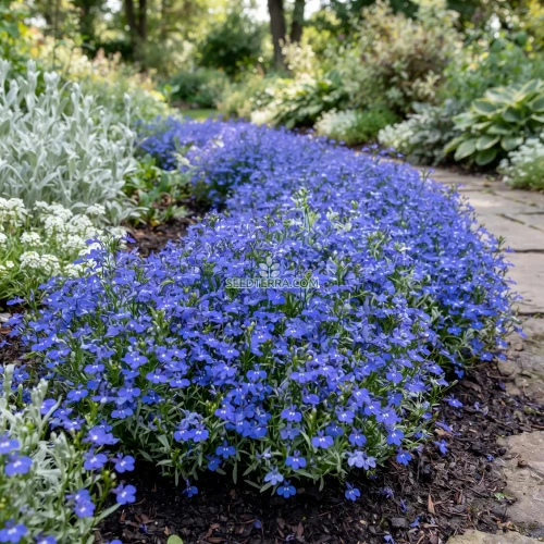 Lobelia Blue Carpet Seeds - Lobelia Erinus