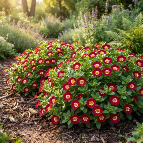 Morning Glory Dwarf Ensign Red Seeds -Convolvulus Tricolor Minor