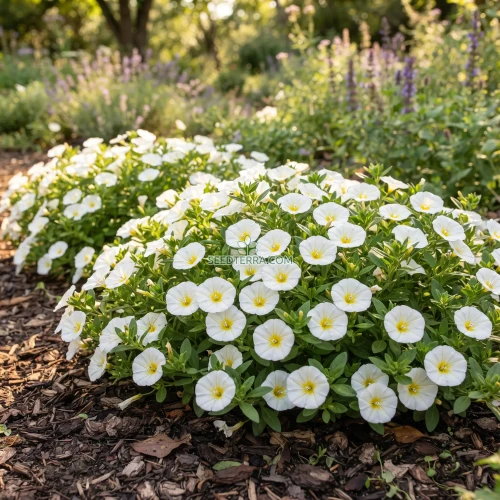 Morning Glory Dwarf White Seeds -Convolvulus Tricolor Minor