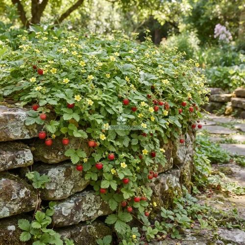 Strawberry Indian Non GMO Seeds - Duchesnea Indica Tuttifrutti