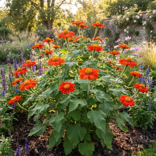 Sunflower Mexican Torch Non GMO Seeds - Tithonia Rotundifolia