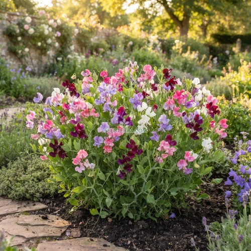 Sweet Pea Bijou Mix Dwarf Seeds - Lathyrus Odoratus