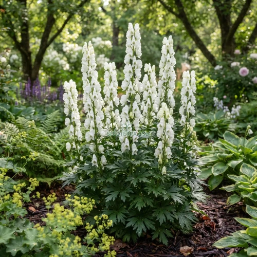 Monkshood White Seeds - Aconitum Napellus Album